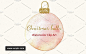 手绘水彩圣诞节气球设计素材Christmas balls. Watercolor Clipart 设计模板 