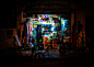 street photography night night photography shanghai china Street dark Urban people