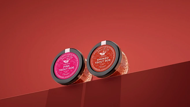 Varvatsi Caviar Caviar Packaging Branding Logo Design Label Design Pa 3 