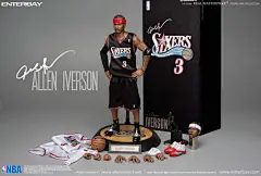 题目:ENTERBAY NBA系列 – 阿伦•艾弗森蜡像级人偶