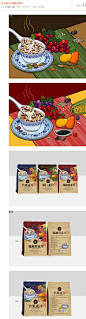 老金磨方的蜂蜜和麦片