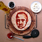 Edible Pop Culture Portraits Created with Various Foods : Using unconventional materials like milk, pizza sauce, and cocoa powder, Manchester-based artist Yaseen impressively crafts pop culture-inspired portraits and landscapes. The skilled artist pays ho