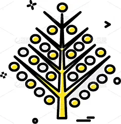 式样,圣诞树,计算机图标,华丽的,传统,雪,圣诞老公,问候,复古,剪影