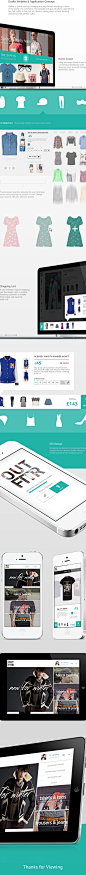 Outfitr Website & App on Behance