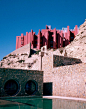 Ricardo Bofill - La Muralla Roja, at Calpe, Alicante, Spain, 1973