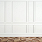 1194 White Panel Wall & Parkay Floor