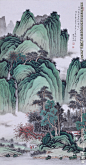 工笔画山水图片,工笔画山水模板下载,工笔画 山水 中国画 古画 人物画,工笔画山水设计素材,昵图网：图片共享和图片交易中心