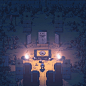 lighting inspiration robotality altar pray zeus temple jupiter hero monk level design character design animation animated animados animação animacion 8bit pixel art digital art video games game art game gifs game design game development indie indiedev #vi