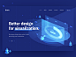 Home Illustration 03 : Hi folks,<br/>Here is the third one of illustrations on the home page. Others are on the way..<br/>Hope you guys like it :)<br/>Tool used: Figma<br/>-<br/>We're innn. We all innn.