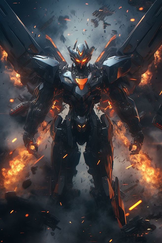 an image of a robot ...