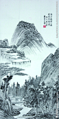 山水画 中国风 中国水墨画 水墨画 古画 古代山水画 中国元素 画国画 文化艺术 绘画书法 学国画 国画 中国画 山水风景 巨幅山水画 高清山水画 国画山水画 山水画工笔 山水画素材