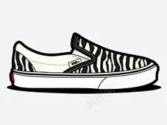 货车斑马鞋vansliponsshoesicons图标 鞋 黑白单鞋 黑白运动鞋 UI图标 设计图片 免费下载 页面网页 平面电商 创意素材