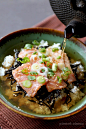Japanese Salmon Chazuke#赏味期限#