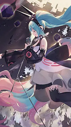 Vocaloid 初音未来2160x3840手机壁纸