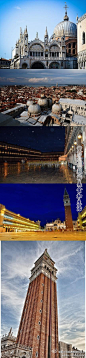 圣马可广场(Piazza San Marco) 又称威尼斯中心广场，一直是威尼斯的政治、宗教和传统节日的公共活动中心。圣马可广场是由公爵府、圣马可大教堂、圣马可钟楼、新、旧行政官邸大楼、连接两 大楼的拿破仑翼大楼、圣马可大教堂的四角形钟楼和圣马可图书馆等建筑和威尼斯大运河所围成的长方形广场。