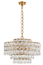 Visual Comfort & Co. chandelier.