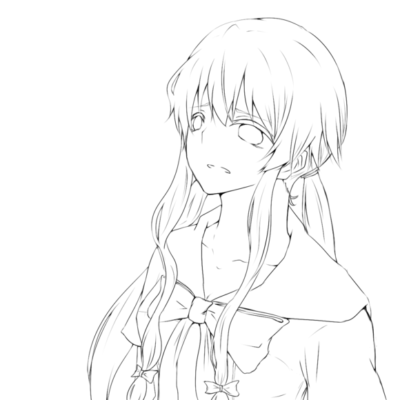 K018ENUBJS8F8手绘插画线稿