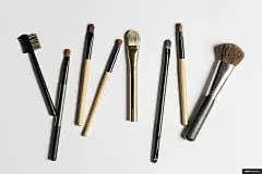 腮红毛刷 美容化妆品 化妆品 场景背景 时尚摄影图片图片壁纸