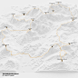 3D animation  Data data visualization map Mapping motion graphics  mountains race tourdefrance