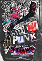 【23.06.02 中美同步上映】蜘蛛侠：纵横宇宙 Spider-Man: Across The Spider-Verse  #人物海报-朋克蜘蛛侠 /  Spider-Punk / Hobie Brown >>2089×4096