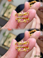 5G珐琅彩戒指上镜回头率太高啦～ - 小红书