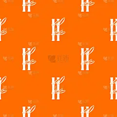 式样,竹,几何形状,自然,图像,矢量,分离着色,亚洲,重复