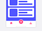 iPhone X Tab bar user interface ios 12 concept ux ui iphone x tabbar ios