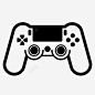 playstation4控件游戏gamepad图标 免费下载 页面网页 平面电商 创意素材