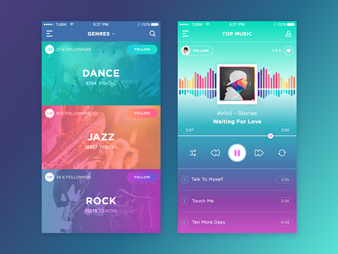 Music App by Ludmila...