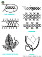 108种英国传统刺绣针法教程 刺绣基本针法大全╭★肉丁网