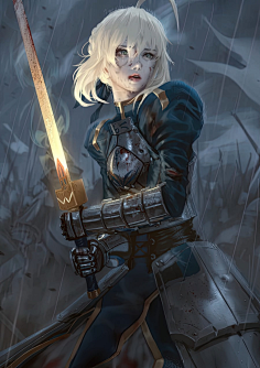 新加坡画师sean raiko tay厚涂插画集 psd原稿(2018-2021)_图维司马纤