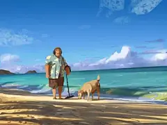 美国插画师Atey Ghailan的光影插画，每幅插画都是一个故事