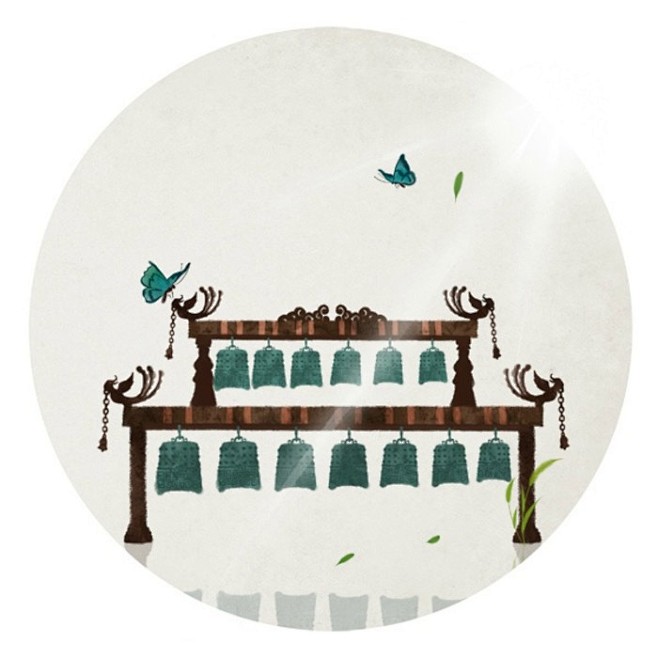 中国传统乐器编钟