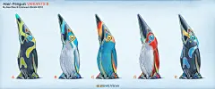 Subnautica: Below Zero - Alien Penguin, Alex Ries : The development process for the amphibious penguin-like creatures of planet 4546B.