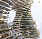 这个高耸的塔实际上是为未来的可持续城市设计的宜居碳汇！ | 扬科设计