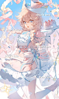 【绘画过程】有你的下午茶꙳✧˖°_哔哩哔哩_bilibili