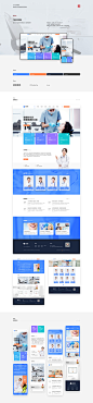 口腔诊所网站模板_郭刚_【68Design】