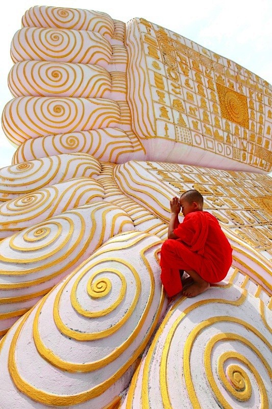 Buddha's footprint 