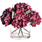 Faux Hydrangea Arrangement: 