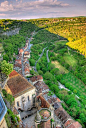 Beautiful Village - Rocamadour, Dordogne, France: 