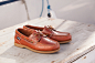 Chatham Women's The Deck Lady II G2 Boat Shoes - Chestnut