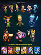 3D animation  Character concept art Game Art modeling rigging wizard brawl stars Clash Royale