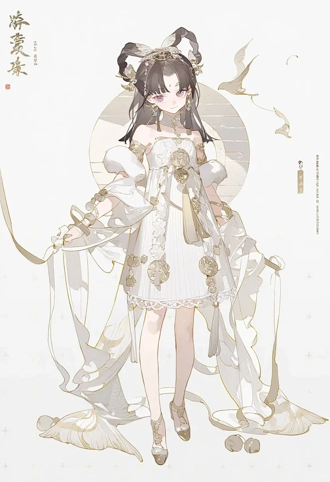 国风 新中式 oc 服设 ootd_3_糯米贩售姬_来自小红书网页版-花瓣网