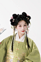 汉服对称发型合辑～ - 小红书