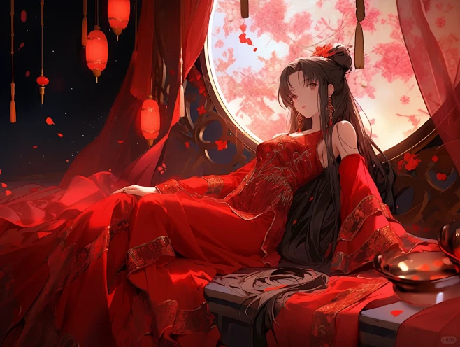 AI绘画 | 古风人物 | 古风 - 小红书-花瓣网