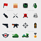 军事和战争图标平- Web元素矢量Military And War Icons Flat - Web Elements Vectors炸弹、军队、攻击,自动的,奖,炸弹,子弹,概念,设计师,元素,肩章,国旗,平坦,枪,图标,说明,孤立的,刀,挂饰,军事、对象,手枪,雷达,符号,剑,象征,坦克,矢量,战争,武器 aerobomb, army, attack, automatic, award, bomb, bullet, concept, designer, element, epaulets, flag,