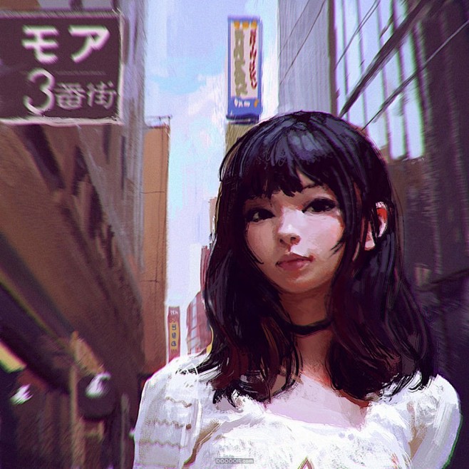 俄罗斯插画家Ilya Kuvshinov...