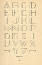 modern lettering 4 by pilllpat (agence eureka), via Flickr