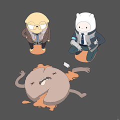 大长腿的UI采集到Adventure Time