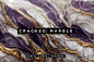 高端奢华鎏金紫色大理石纹理肌理背景图片设计素材包 Purple & Gold Marble Textures Pack插图3
